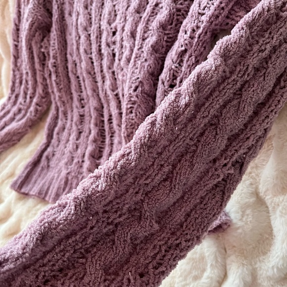 ae chenille loose knit sweater - Picture 5 of 6